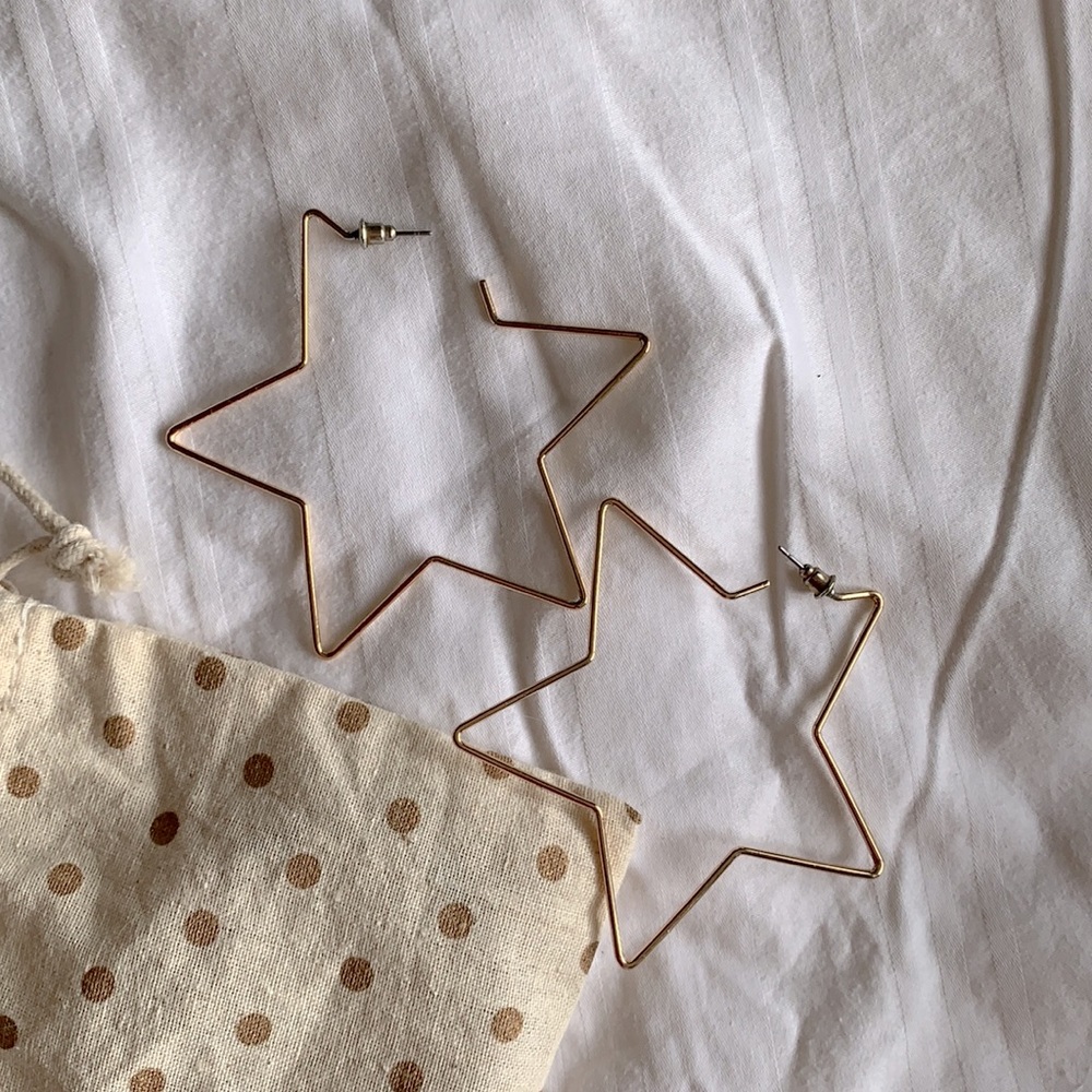 Star earrings